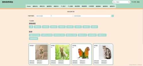 基于Vue与Node.js的宠物领养网站设计与开发——计算机毕业设计实践探索